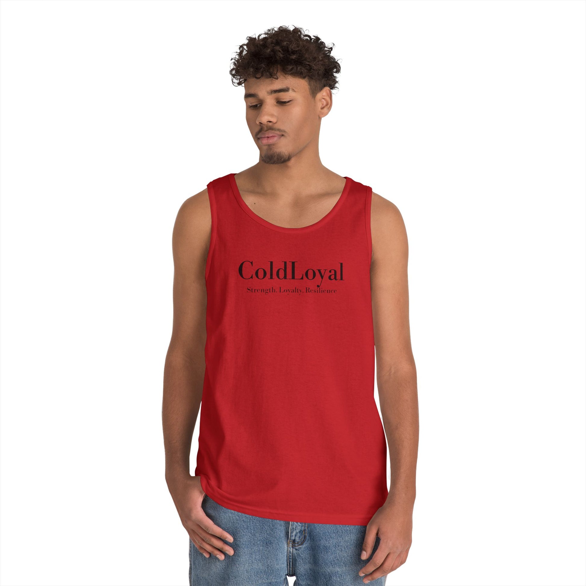 Unisex Heavy Cotton Tank Top | Casual Summer Apparel, Gifts for Him/Her, Comfortable Workout Wear, Outdoor Activities, Beachwear